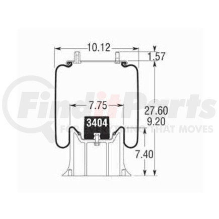 W013589367 by FIRESTONE - AIRSPRING