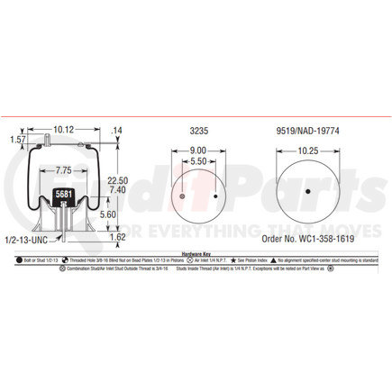 W013589935 by FIRESTONE - AIRSPRING