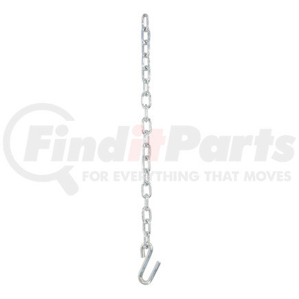 80040 by CURT MANUFACTURING, LLC. - 1/4 IN X 23 IN SAFETY CHAIN ASSEMBLY GRD 30 PLUS (1)J-27