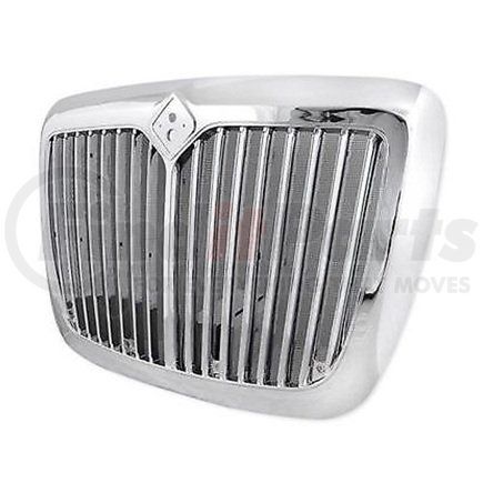 TR042-INGR by TORQUE PARTS - International Prostar 2008-2016 Chrome Grille with Bug Screen