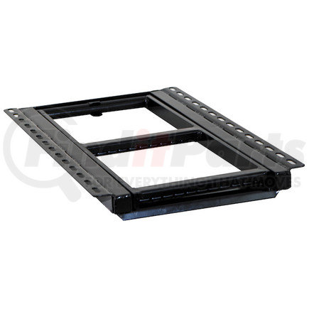 5232000 by BUYERS PRODUCTS - Retractable Truck Step - 2-Rung, Black Powder-Coated