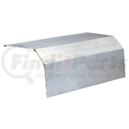 3026462 by BUYERS PRODUCTS - Aluminum Wind Deflector - Full Top