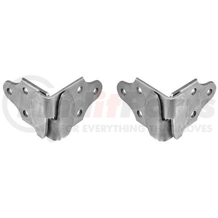 b2591bz by BUYERS PRODUCTS - Zinc Corner Stake Rack Connector Set