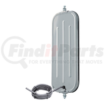 610231 by RETRAC MIRROR - 7in. X 16in. Mirror Head, Rib Back, Sst, Heated