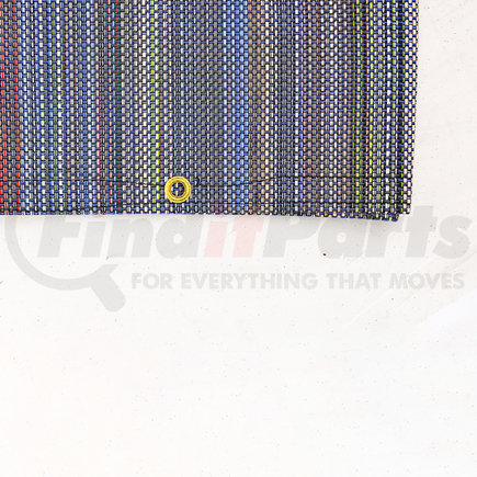 1801733 by SHUR-CO - Multi-Colored PVC Mesh Tarp, 7’ × 16’