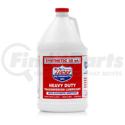 10146 by LUCAS OIL - Synthetic 50 WT Transmission Oil - 1 Gallon (Representative Image)