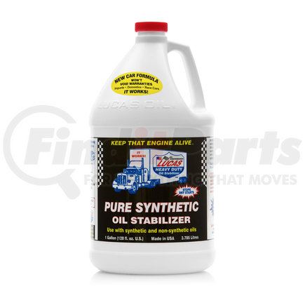 10131 by LUCAS OIL - Pure Synthetic Oil Stabilizer - 1 Gallon (Representative Image)