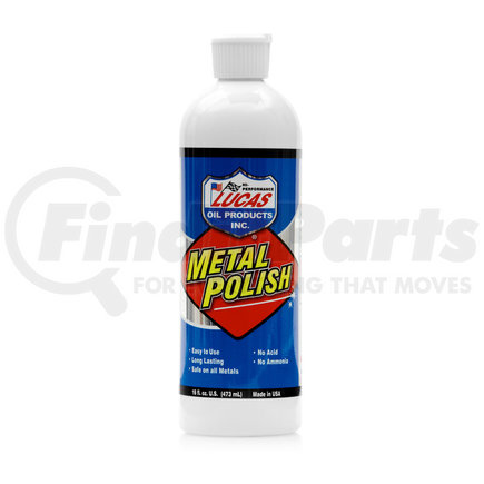 10155 by LUCAS OIL - Car Care, Metal Polish, 16oz Size Bottle