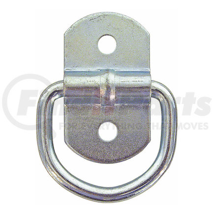 b23 by BUYERS PRODUCTS - 1/4 Inch Forged Light Duty Rope Ring With 2-Hole Mounting Bracket Zinc Plated