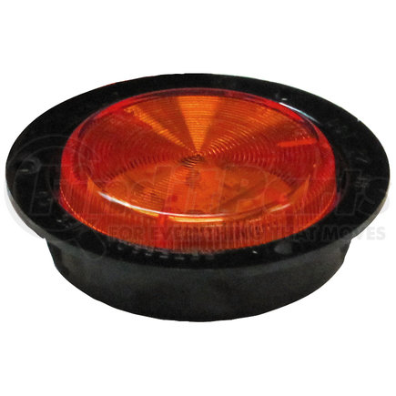 M163FR-MV by PETERSON LIGHTING - 163 Series Piranha&reg; LED 2 1/2" Clearance and Side Marker Light - Red, Flange Mount, Multi-Volt