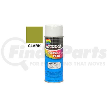 SPRAY-461 by CLARK - SPRAY PAINT (12OZ YELLOW GREEN II)