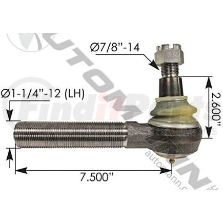 462.ES2090L by AUTOMANN - TIE ROD