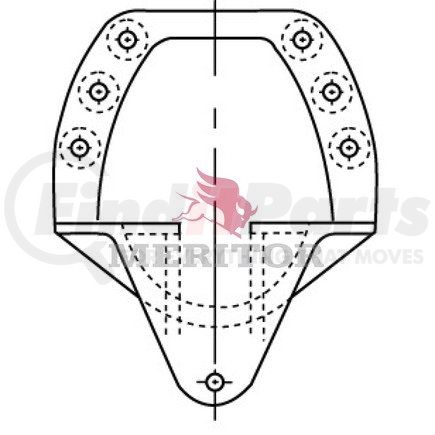 R309634A by MERITOR - Genuine Hendrickson - Hanger Assembly