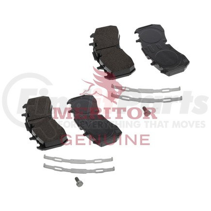 KIT2252L2CG by MERITOR - Meritor Genuine Air Disc Brake - Pad Kit (Ma9300 Friction)