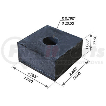 WA03-5228 by WORLD AMERICAN - CAB INSULATOR
