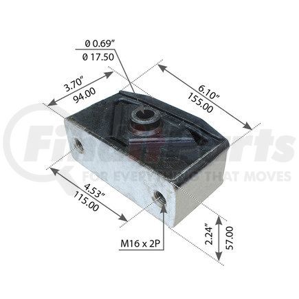 WA03-5247 by WORLD AMERICAN - CABIN MOUNT