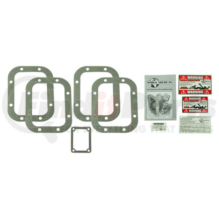 WA20-03-1048 by WORLD AMERICAN - 8 BOLT PTO MOUNTING GASKET KIT