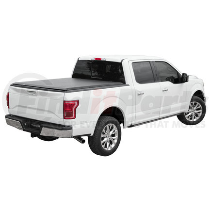 11269 by ACCESS - Tonneau Cover: 2004 Ford Pick Up Full Size F150 supercrew; Access Roll Up Tonneau Cover; black