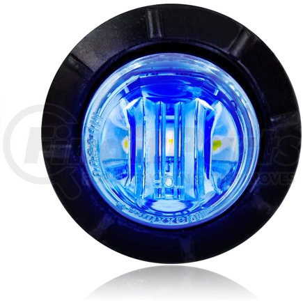 M09300BCL by MAXXIMA LIGHTING - 3/4"" ROUND BLUE CLEAR LENS