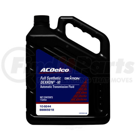 10-9244 by ACDELCO - Dexron VI Full Synthetic Automatic Transmission Fluid - 1 gal