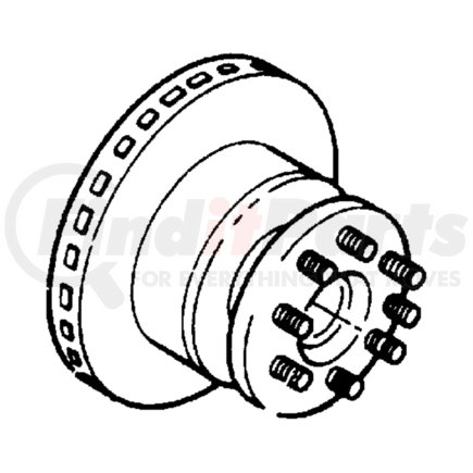 52007714 by CHRYSLER - HUB AND DISC. Wheel. Diagram 27