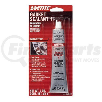 37542 by LOCTITE CORPORATION - Hard-Setting Gasket Sealant 3oz Tube