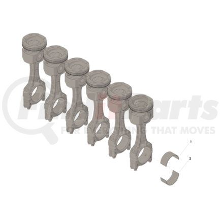 4090016 by CUMMINS - KIT,ROD BEARING (.010)