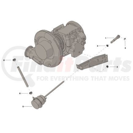 4030185 by CUMMINS - KIT,WASTEGATE ACTUATOR