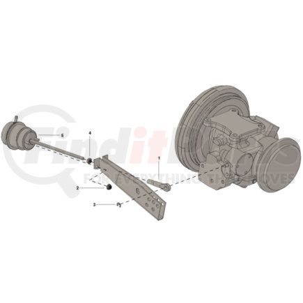 4030212 by CUMMINS - Wastegate Actuator Kit