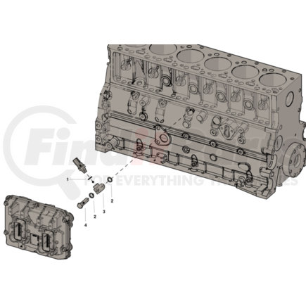 2882074 by CUMMINS - Pressure Switch Kit