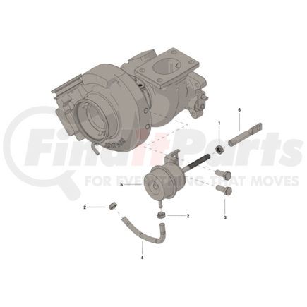 4030856 by CUMMINS - Variable Geometry Turbocharger Actuator Kit