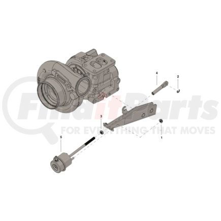 4030188 by CUMMINS - Turbocharger Actuator Kit