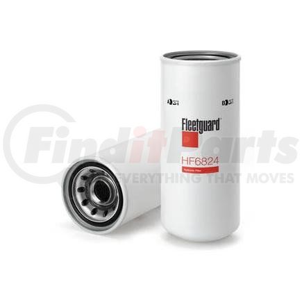 HF6824 by FLEETGUARD - Hydraulic Filter, Spin-On