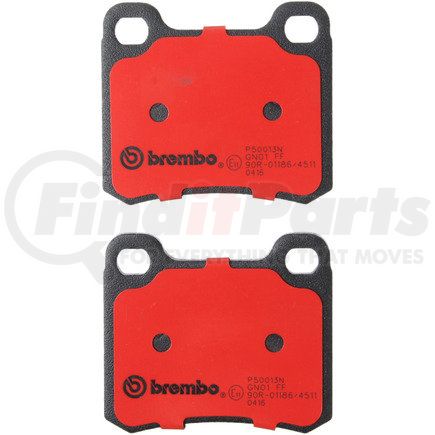 P50013N by BREMBO - Disc Brake Pad for MERCEDES BENZ