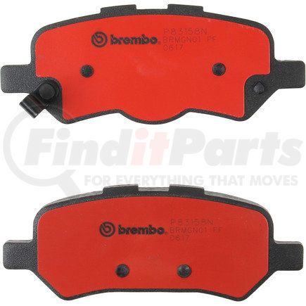 P83158N by BREMBO - Disc Brake Pad for TOYOTA