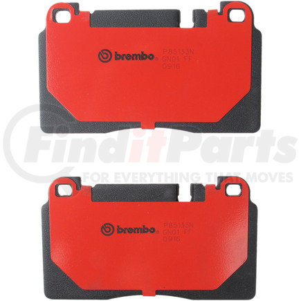 P85133N by BREMBO - Disc Brake Pad for VOLKSWAGEN WATER