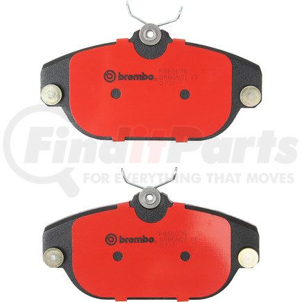 P86007N by BREMBO - Disc Brake Pad for VOLVO