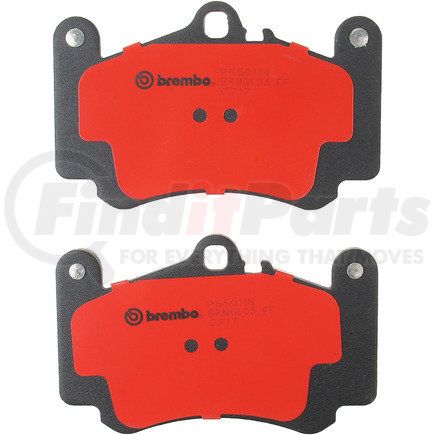 P65011N by BREMBO - Disc Brake Pad for PORSCHE