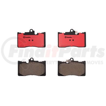 P83072N by BREMBO - Disc Brake Pad for LEXUS