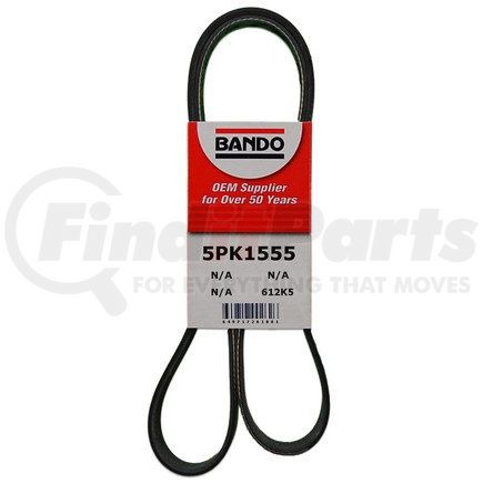 5PK1555 by BANDO - Serpentine Belt