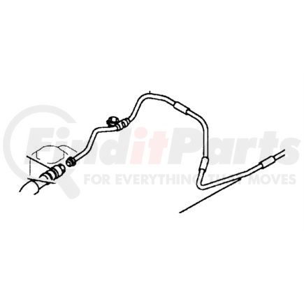 MB911566 by CHRYSLER - HOSE. Power Steering Pressure. Diagram 11