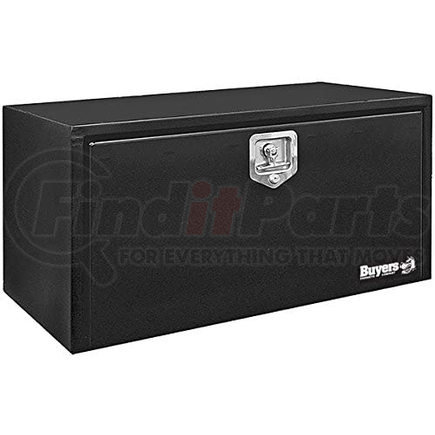1704300 by BUYERS PRODUCTS - 24x24x24 Inch Black Steel Underbody Truck Box