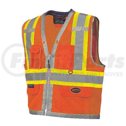 V1010450U-S by PIONEER SAFETY - Full Mesh Surveyor Vest