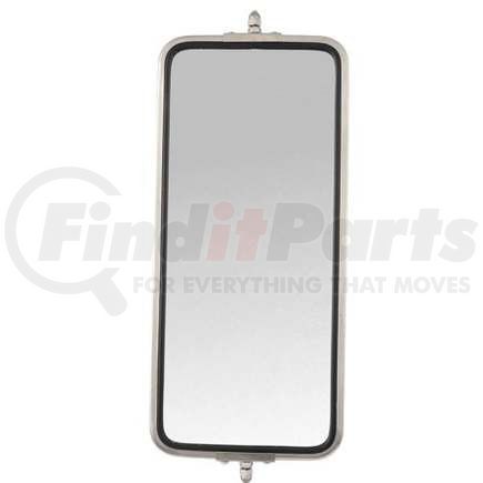 97840 by TRUCK-LITE - Motorized, 7 x 16 In., West Coast Mirror, Silver Stainless Steel