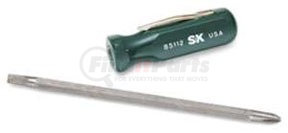 85112 by SK HAND TOOL - 2-In-1 SureGrip® Pocket Screwdriver