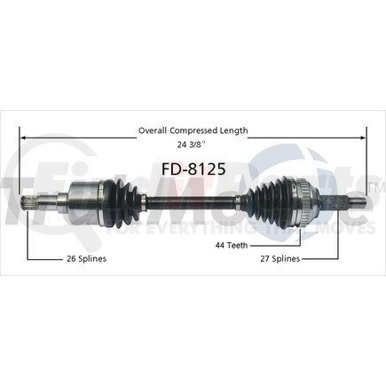 FD-8125 by SURTRAK AXLE