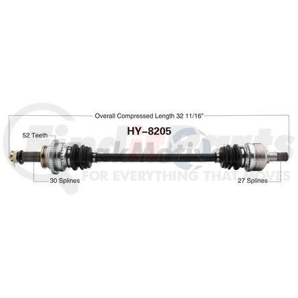 HY-8205 by SURTRAK AXLE - SURTRAK AXLE HY-8205 Axle