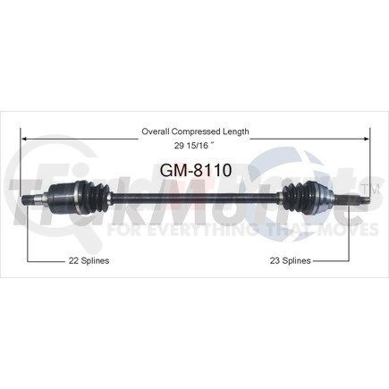 GM-8110 by SURTRAK AXLE - SURTRAK AXLE GM-8110 Other Parts