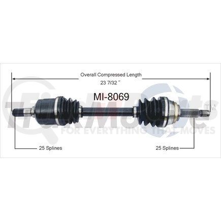 MI-8069 by SURTRAK AXLE - SURTRAK AXLE MI-8069 Other Parts