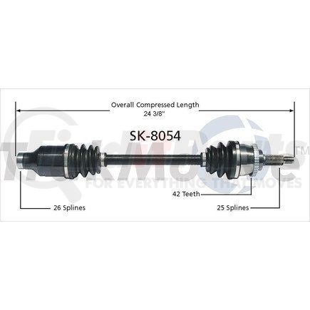 SK-8054 by SURTRAK AXLE - SURTRAK AXLE SK-8054 Axle